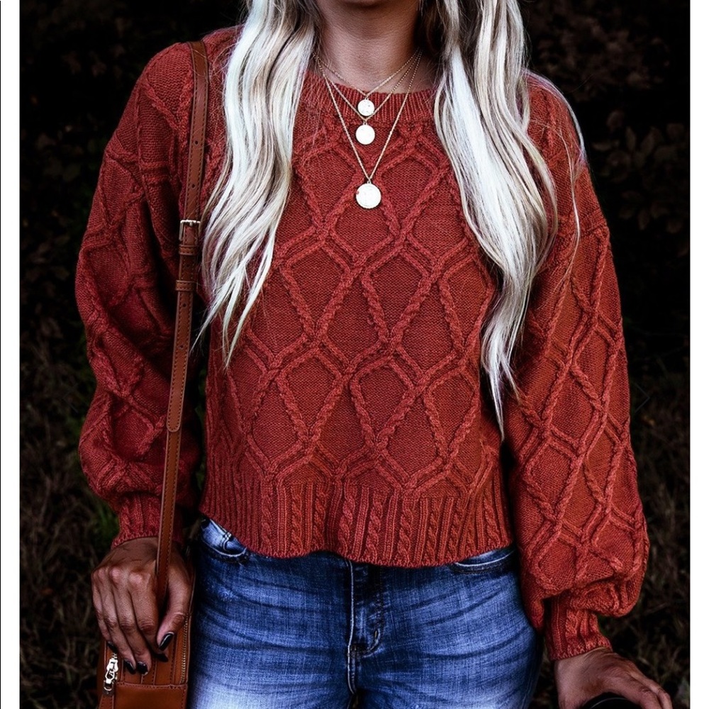 🍰🍓Emmer & Oat strawberry shortcake sweater🍓🍰 - Picture 2 of 4